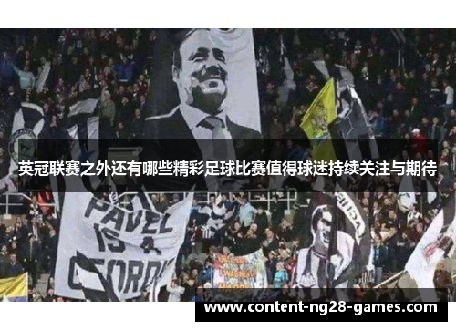 英冠联赛之外还有哪些精彩足球比赛值得球迷持续关注与期待 英冠联赛之外还有哪些精彩足球比赛值得球迷持续关注与期待